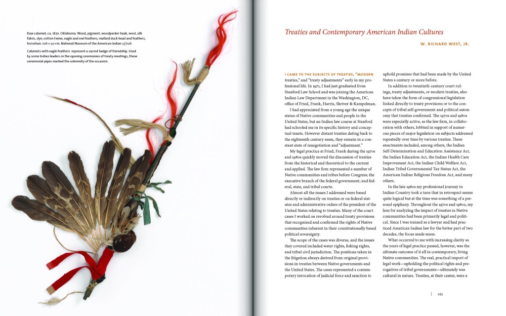 Nation to Nation: Treaties Between the United States and American Indian Nations, edited by Suzan Shown Harjo