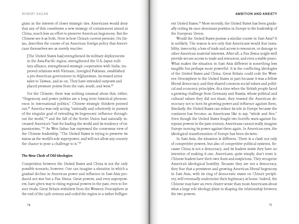 The Rise of China: Essays on the Future Competition, edited by Gary J. Schmitt